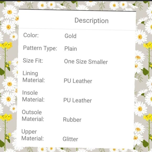 Women's Rhinestone Glitter Pumps with Buckle by Emery Rose 7.5 - Picture 7 of 8